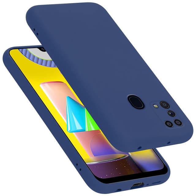 Samsung Galaxy M31 Cover Etui Case (Blå)