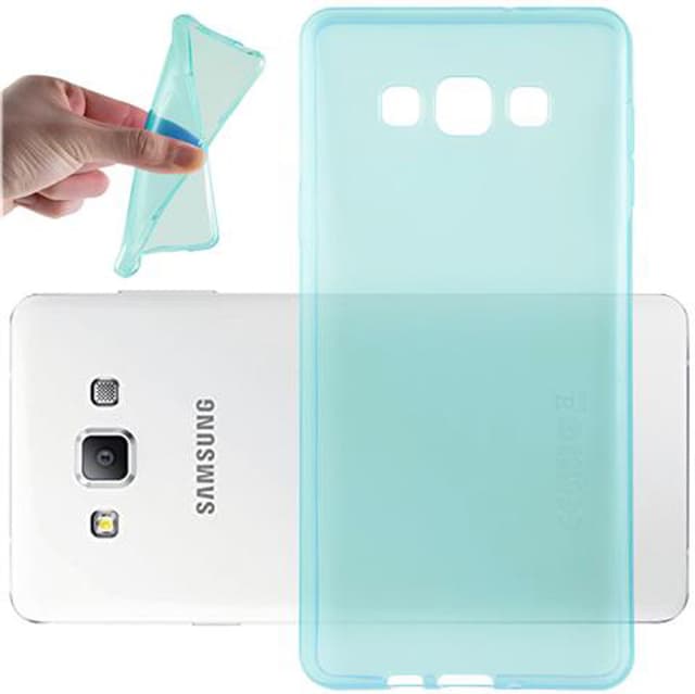 Samsung Galaxy A7 2015 Skal Fodral Case (Blå)