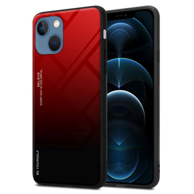 Suojakuori iPhone 13 MINI Kotelo (Musta)
