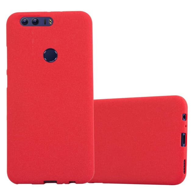 Cover Honor 8 / 8 PREMIUM Etui Case (Rød)