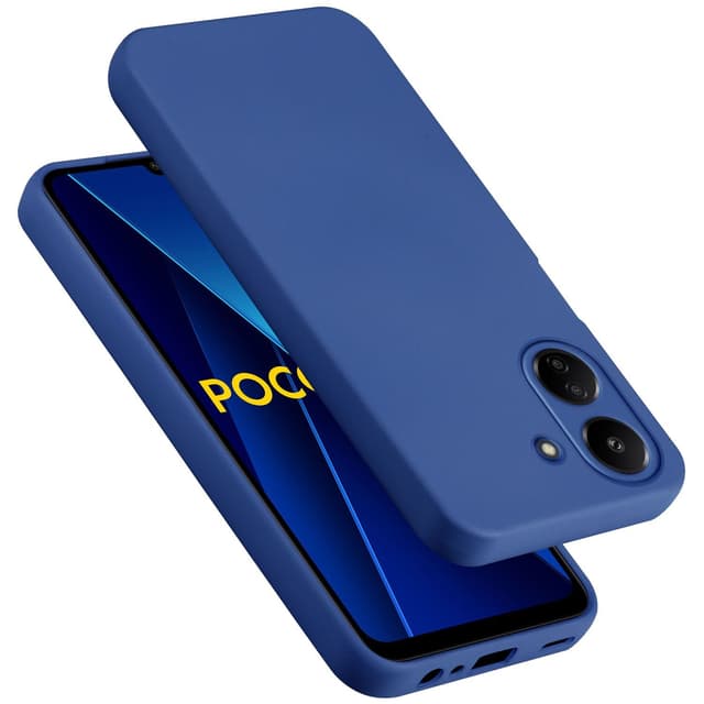 Xiaomi Poco C65 Skal Fodral Case (Blå)