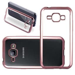 Samsung Galaxy J1 2015 Skal Fodral Case (Rosa)