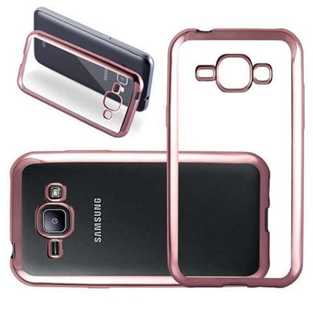 Samsung Galaxy J1 2015 Skal Fodral Case (Rosa)