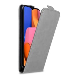 Samsung Galaxy A20s Suojakuori Lompakkokotelo (harmaa)