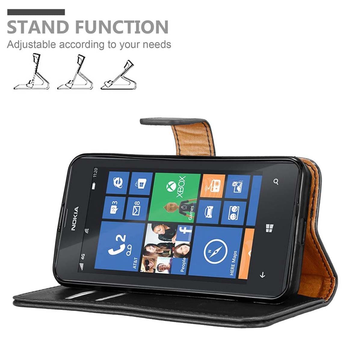Cadorabo Cadorabo Pellicola Di Armatura Compatibile Con Nokia Lumia 530