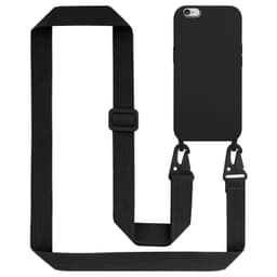 Suojakuori iPhone 6 / 6S Kotelo Ketju (Musta)