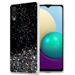 Samsung Galaxy A02 / M02 Skal Fodral Case (Svart)