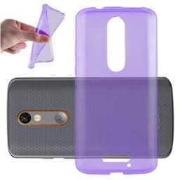 Motorola MOTO X FORCE Cover TPU Etui (Lilla)
