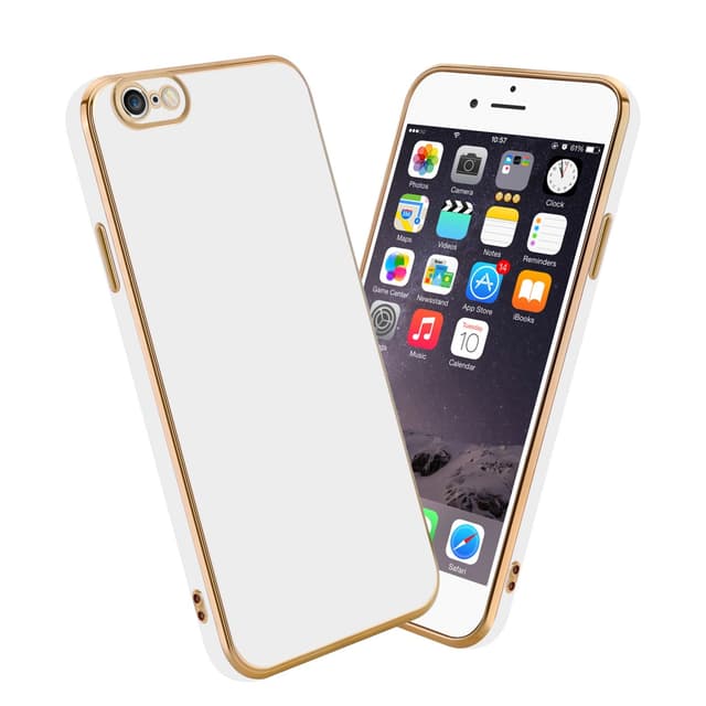 iPhone 6 PLUS / 6S PLUS Skal Fodral Case (Vit)
