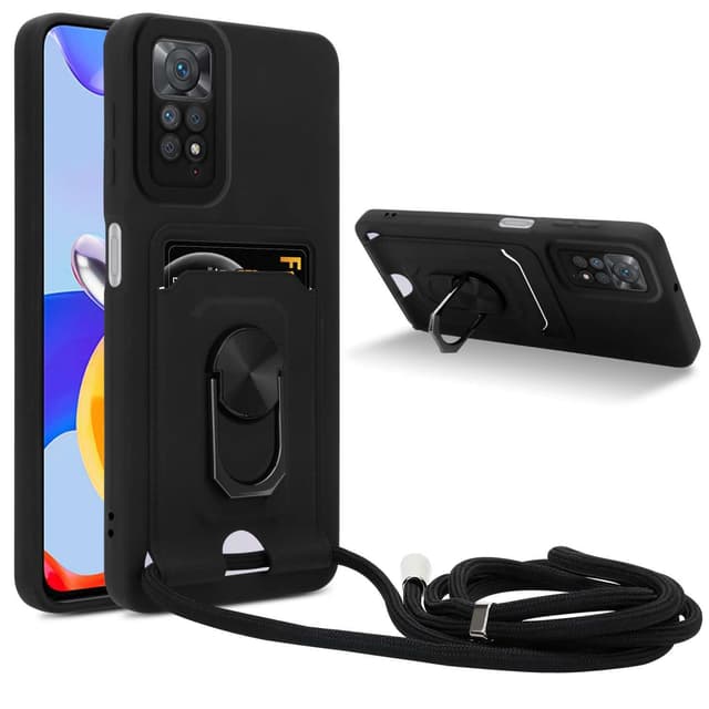 Xiaomi RedMi NOTE 11 PRO 4G / 5G Etui Kæde Cover(Sort)