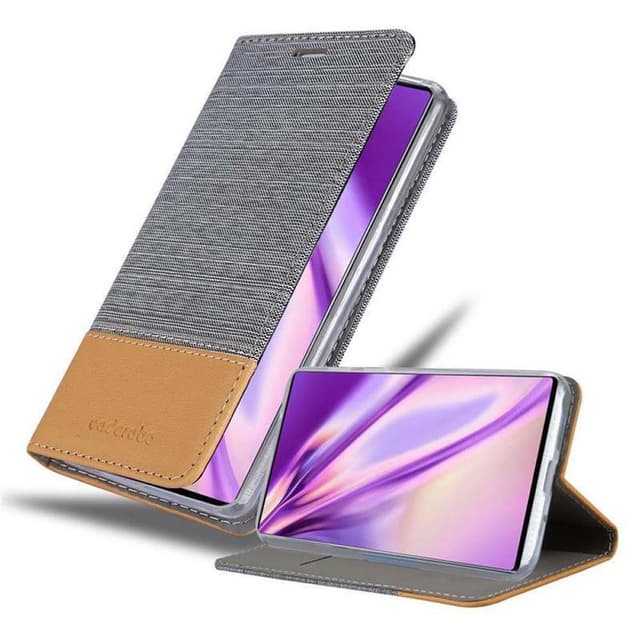 Samsung Galaxy NOTE 10 Pungetui Cover Case (Grå)