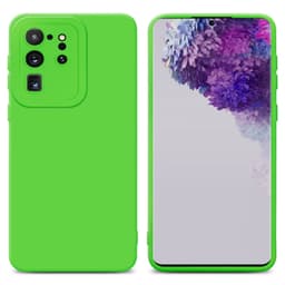 Samsung Galaxy S20 ULTRA Skal Fodral Case (Grön)