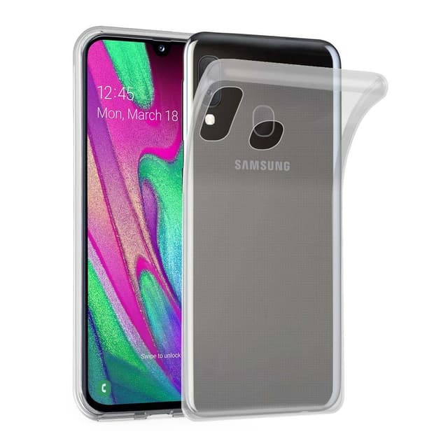 Samsung Galaxy A40 Cover TPU Etui (Gennemsigtig)