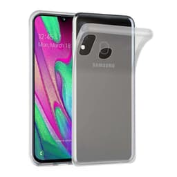 Samsung Galaxy A40 Suojakuori Suojakotelo Läpinäkyvä