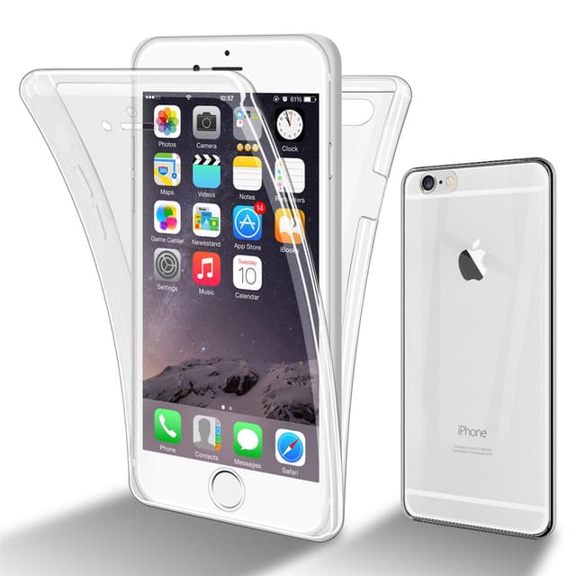 iPhone 6 PLUS / 6S PLUS Suojakuori Cover (Läpinäkyvä)