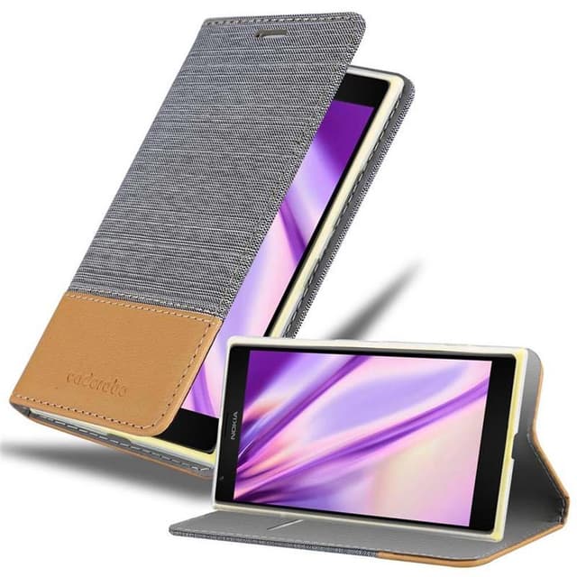 Nokia Lumia 1520 Pungetui Cover Case (Grå)
