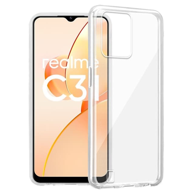 Realme C31 Cover TPU Etui (Gennemsigtig)