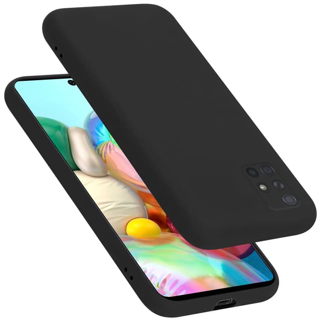 Samsung Galaxy A51 4G / M40s Skal Fodral Case (Svart)