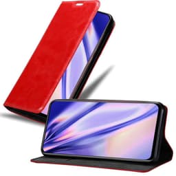 Vivo V15 lommebokdeksel case (rød)