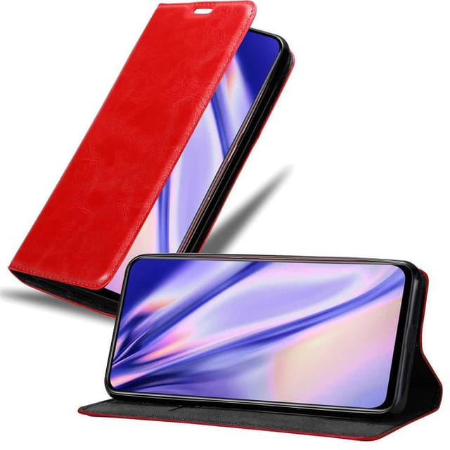 Vivo V15 lommebokdeksel case (rød)
