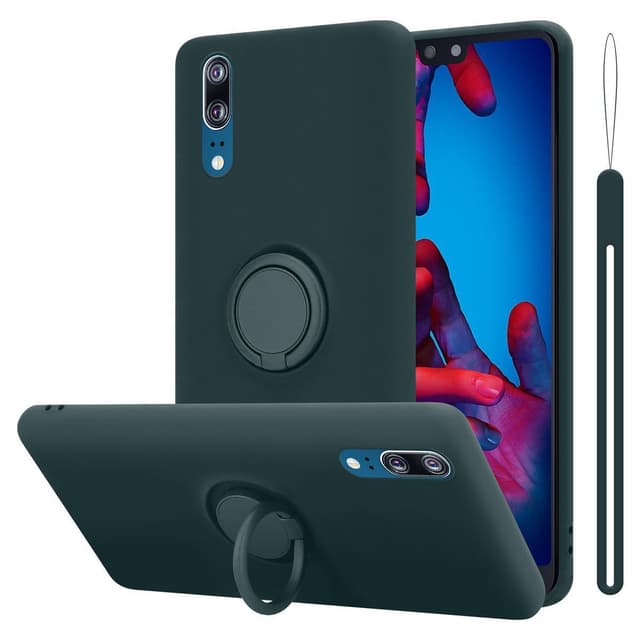Huawei P20 Cover Etui Case (Grøn)