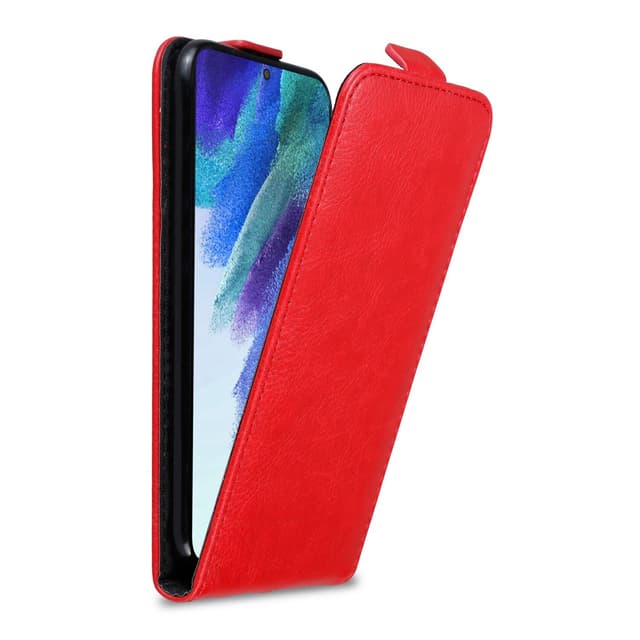 Samsung Galaxy S22 Pungetui Flip Cover (Rød)