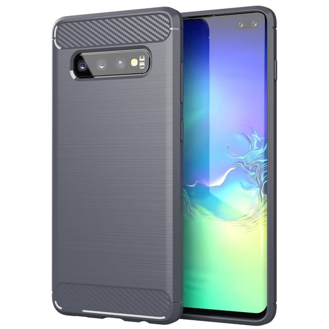 Deksel Samsung Galaxy S10 4G ultra slim (grå)