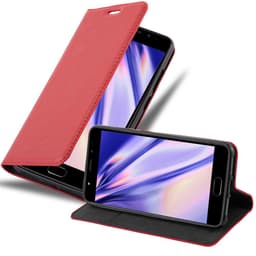 WIKO U FEEL PRIME lommebokdeksel case (rød)