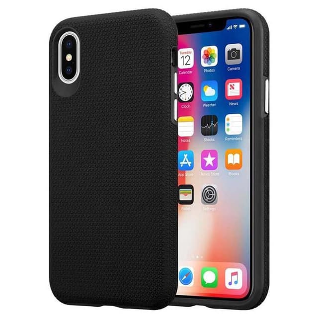 iPhone X / XS Skal Fodral Case (Svart)