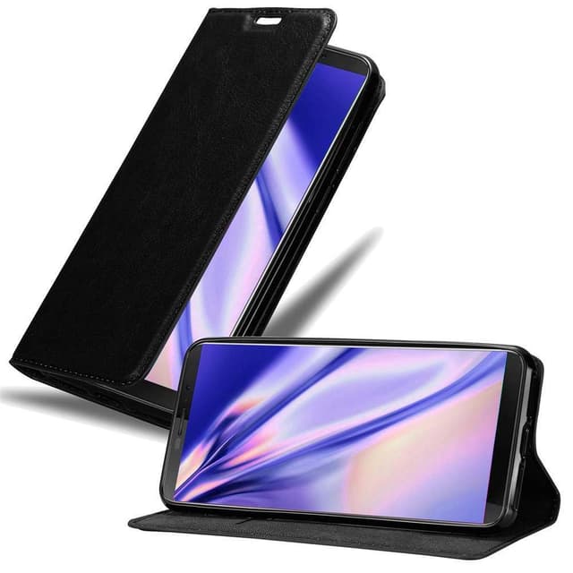 Cubot J3 PRO lommebokdeksel case (svart)