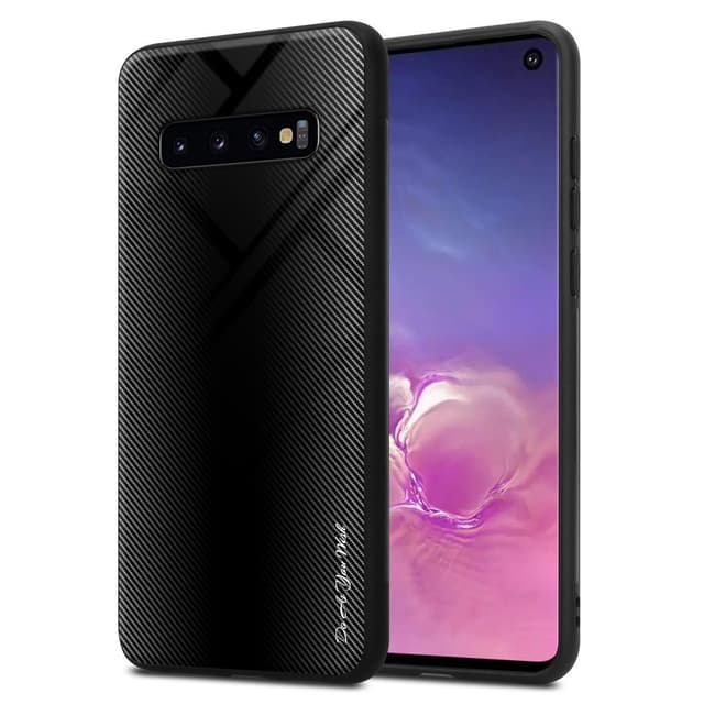 Samsung Galaxy S10 4G Suojakuori Kotelo (Musta)
