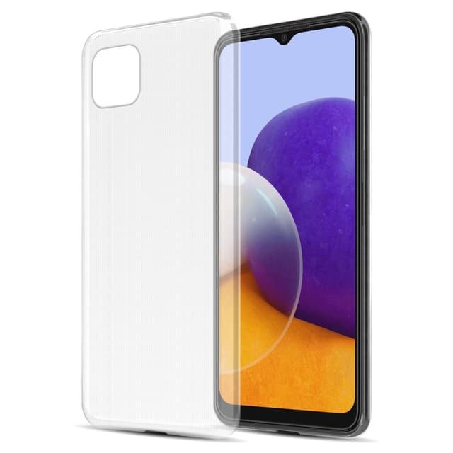 Samsung Galaxy A22 5G Cover TPU Etui (Gennemsigtig)