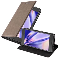 Sony Xperia X PERFORMANCE lommebokdeksel deksel (brun)