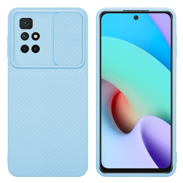 Deksel Xiaomi RedMi 10 cover (blå)