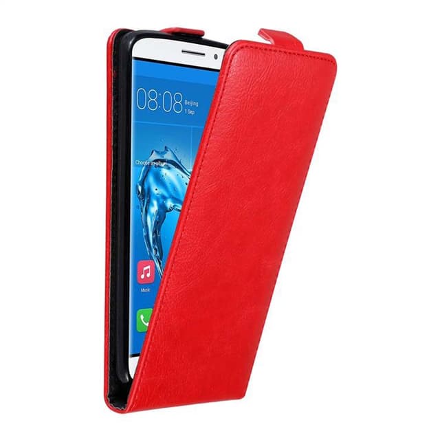 Huawei NOVA PLUS Suojakuori Lompakkokotelo (Punainen)
