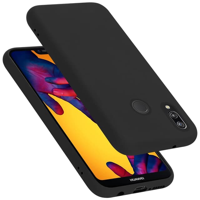 Huawei P20 LITE 2018 / NOVA 3E Skal Fodral Case (Svart)