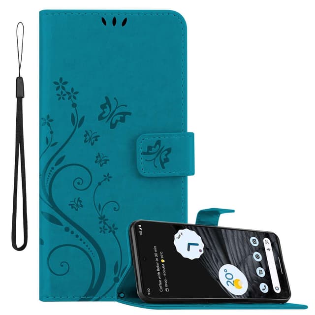 Google PIXEL 7 PRO Pungetui Cover Case (Blå)