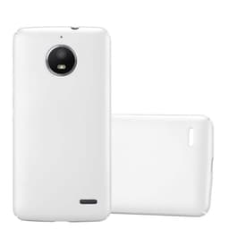 Motorola MOTO E4 Suojakuori Kotelo Cover (Hopea)