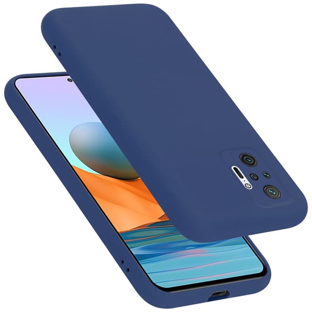 Xiaomi RedMi NOTE 10 PRO Skal Fodral Case (Blå)