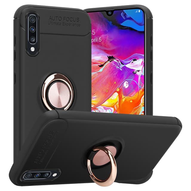 Samsung Galaxy A70 / A70s Skal Fodral Case (Svart)
