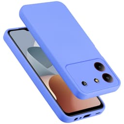 ZTE Blade A54 silikondeksel case (lilla)