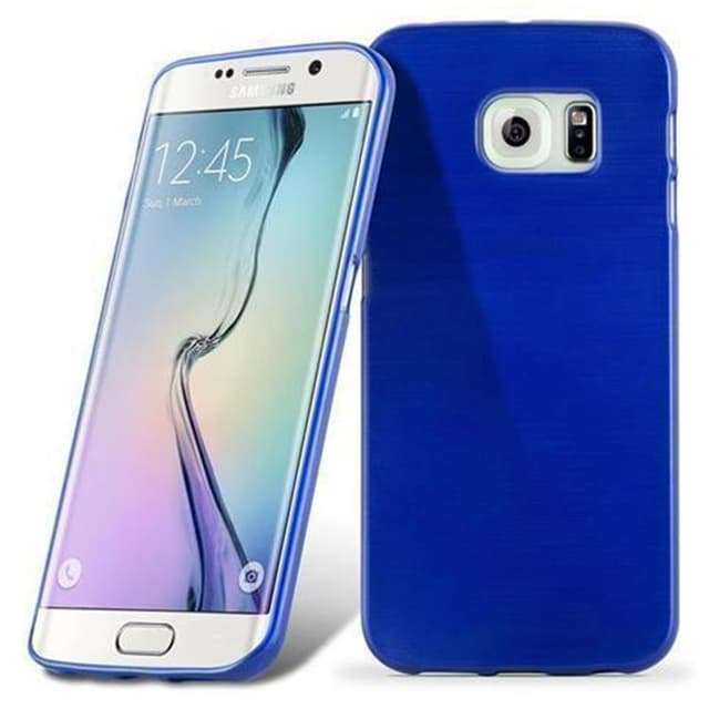 Samsung Galaxy S6 EDGE Suojakuori Kotelo (Sininen)