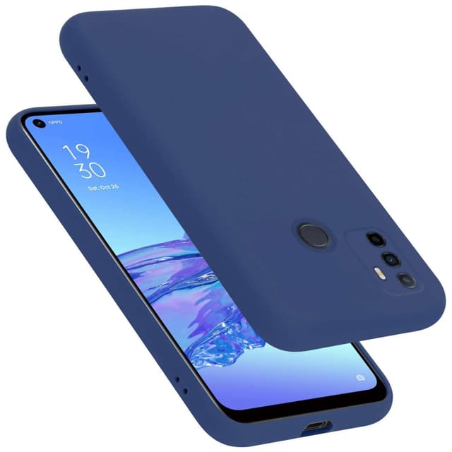 Oppo A53 Suojakuori Kotelo Case (Sininen)