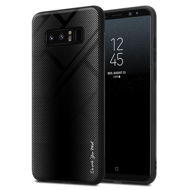 Samsung Galaxy NOTE 8 Skal Fodral Case (Svart)