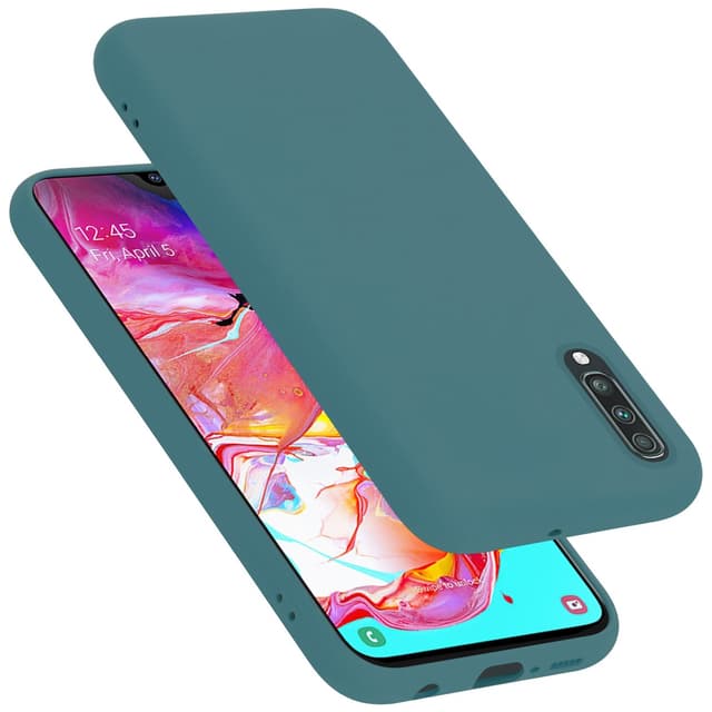 Samsung Galaxy A70 / A70s Skal Fodral Case (Grön)