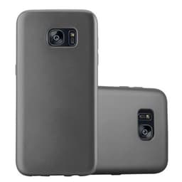 Samsung Galaxy S7 EDGE Cover Etui Case (Grå)
