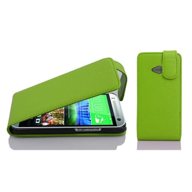 HTC ONE M8 MINI Pungetui Flip Cover (Grøn)
