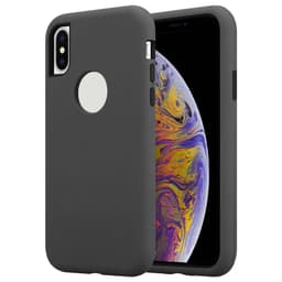 iPhone X / XS Suojakuori Suojakotelo (harmaa)