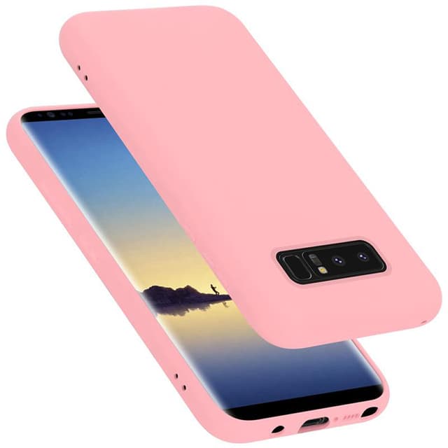 Samsung Galaxy NOTE 8 silikondeksel case (rosa)