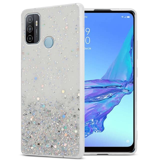 Oppo A53 Cover Etui Case (Gennemsigtig)